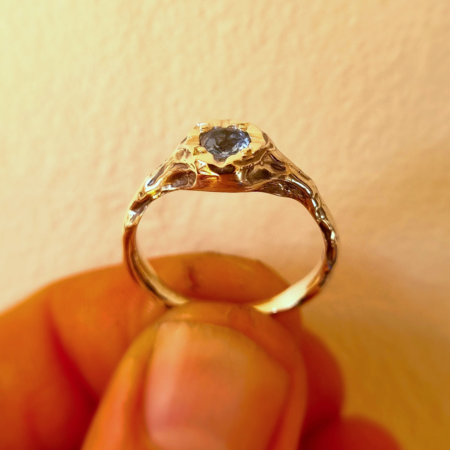 Azura Ring - Aquamarine & Sterling Silver