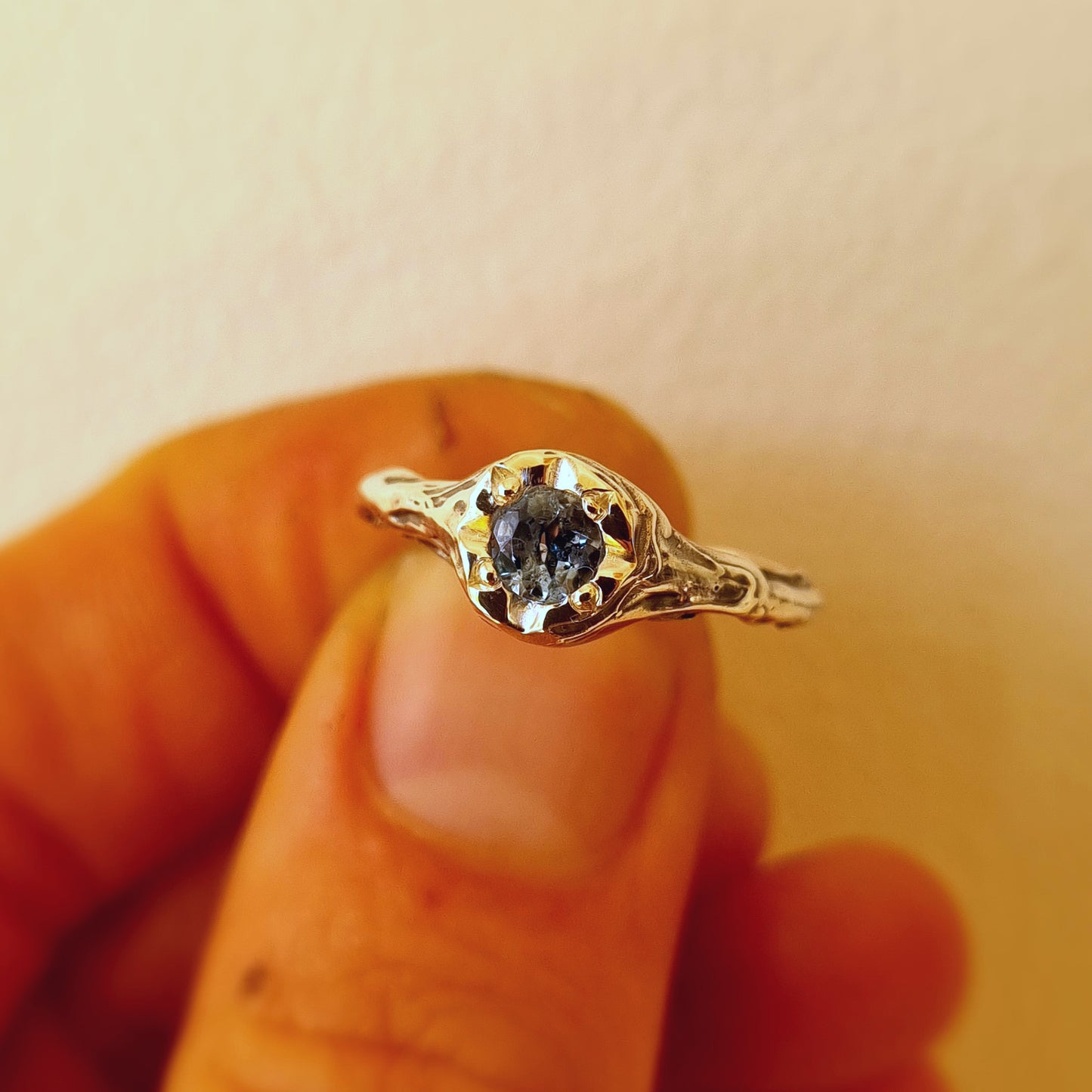 Azura Ring - Aquamarine & Sterling Silver