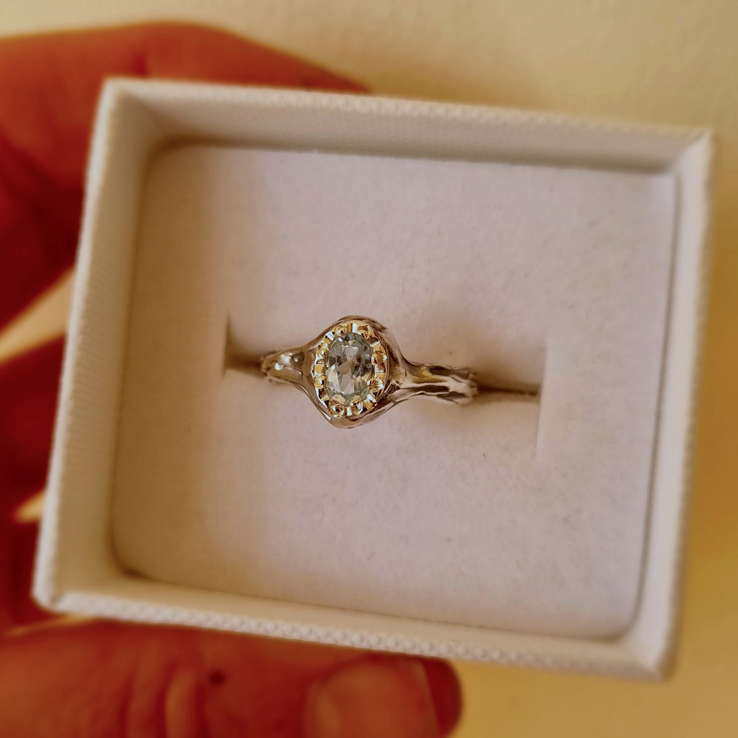 Azurea Ring - Blue Topaz & Sterling Silver