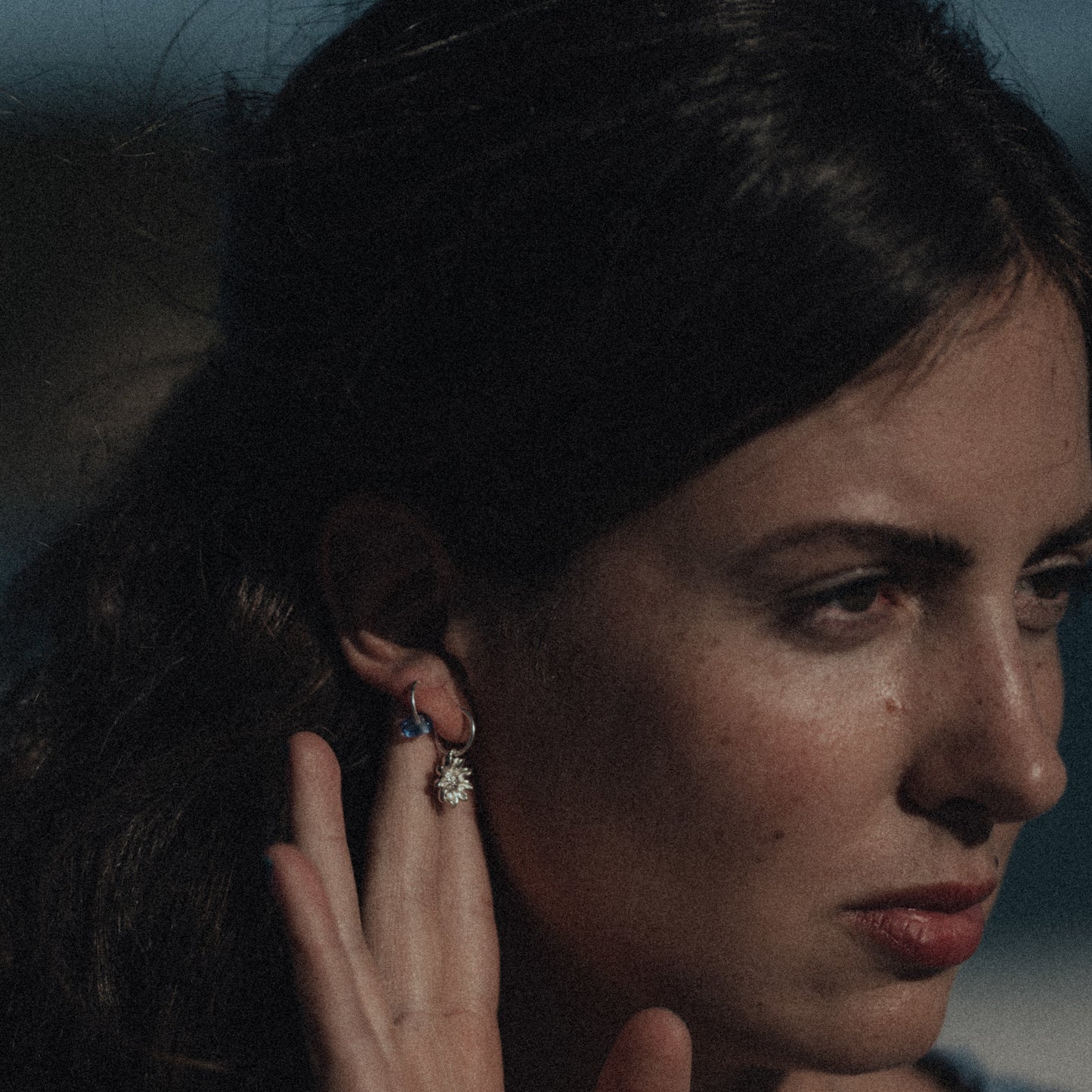 Glass Sleeper Earrings Pair