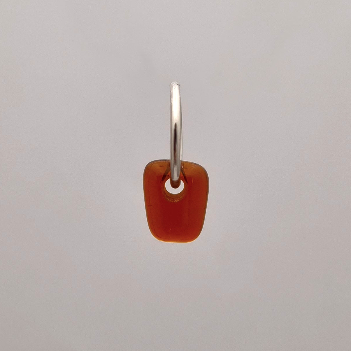 Glass Sleeper Earrings Pair