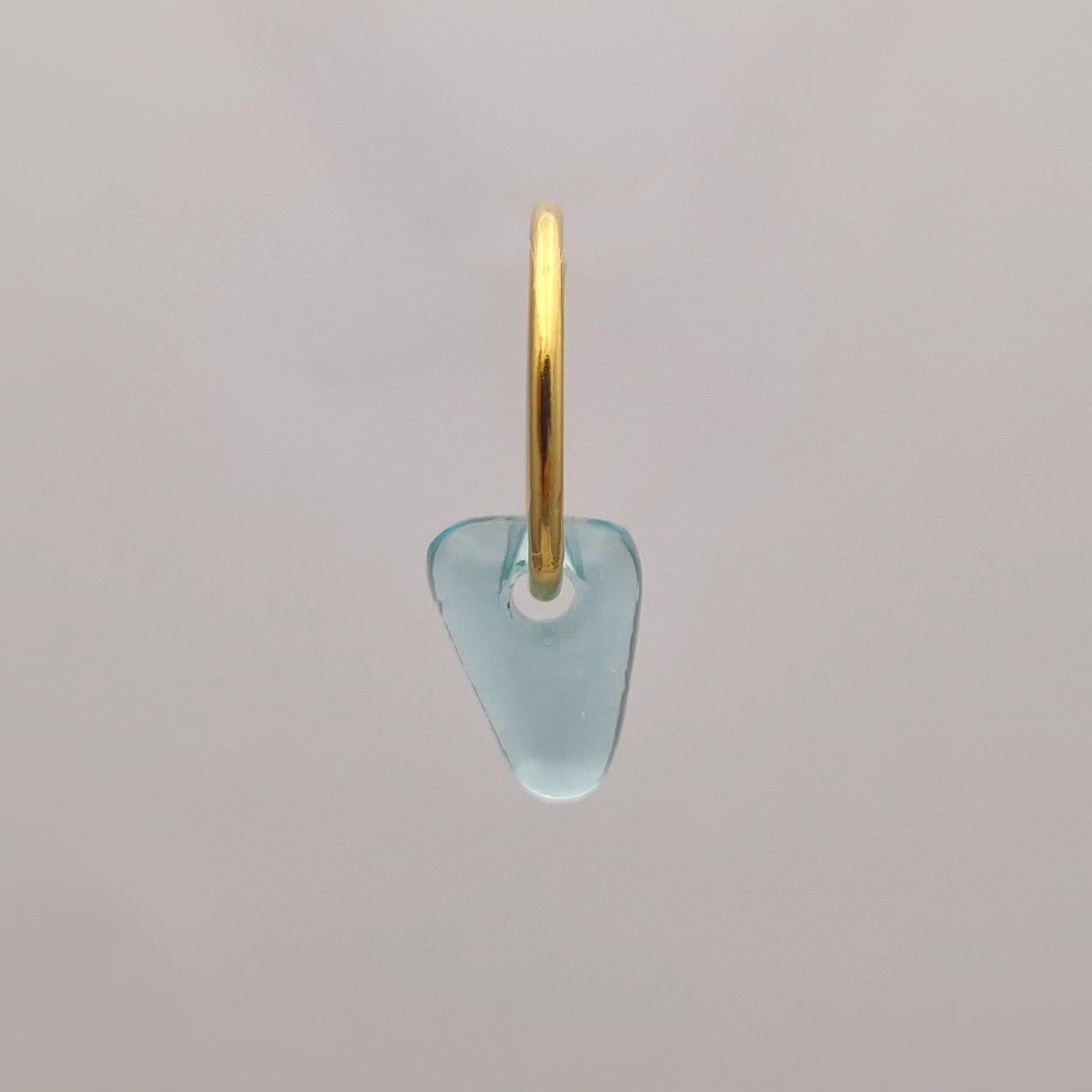 Glass Sleeper Earrings Pair