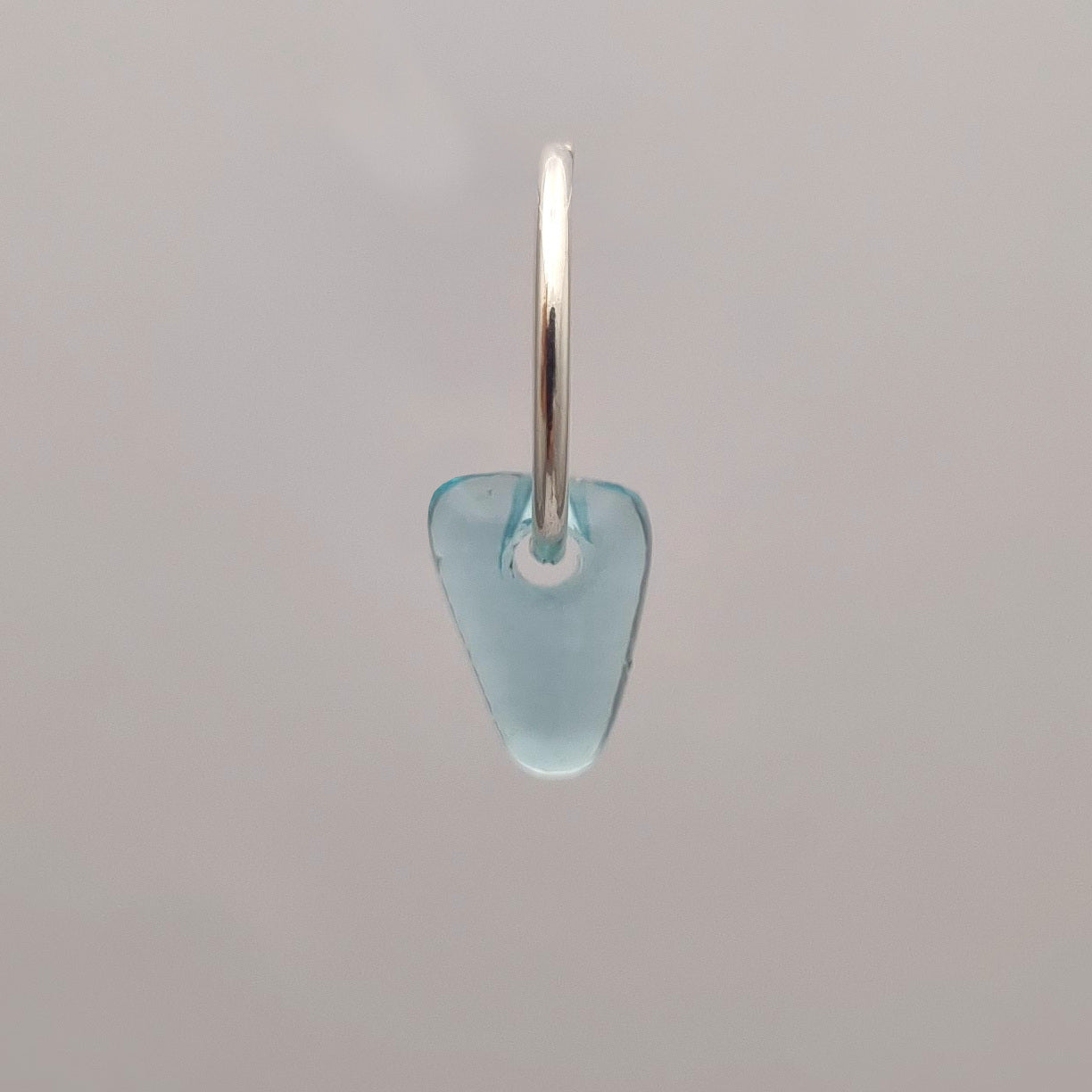 Glass Sleeper Earrings Pair