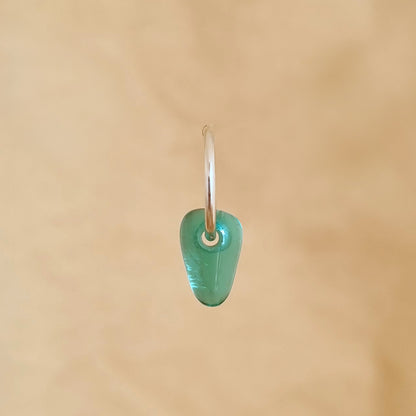 Glass Sleeper Earrings Pair