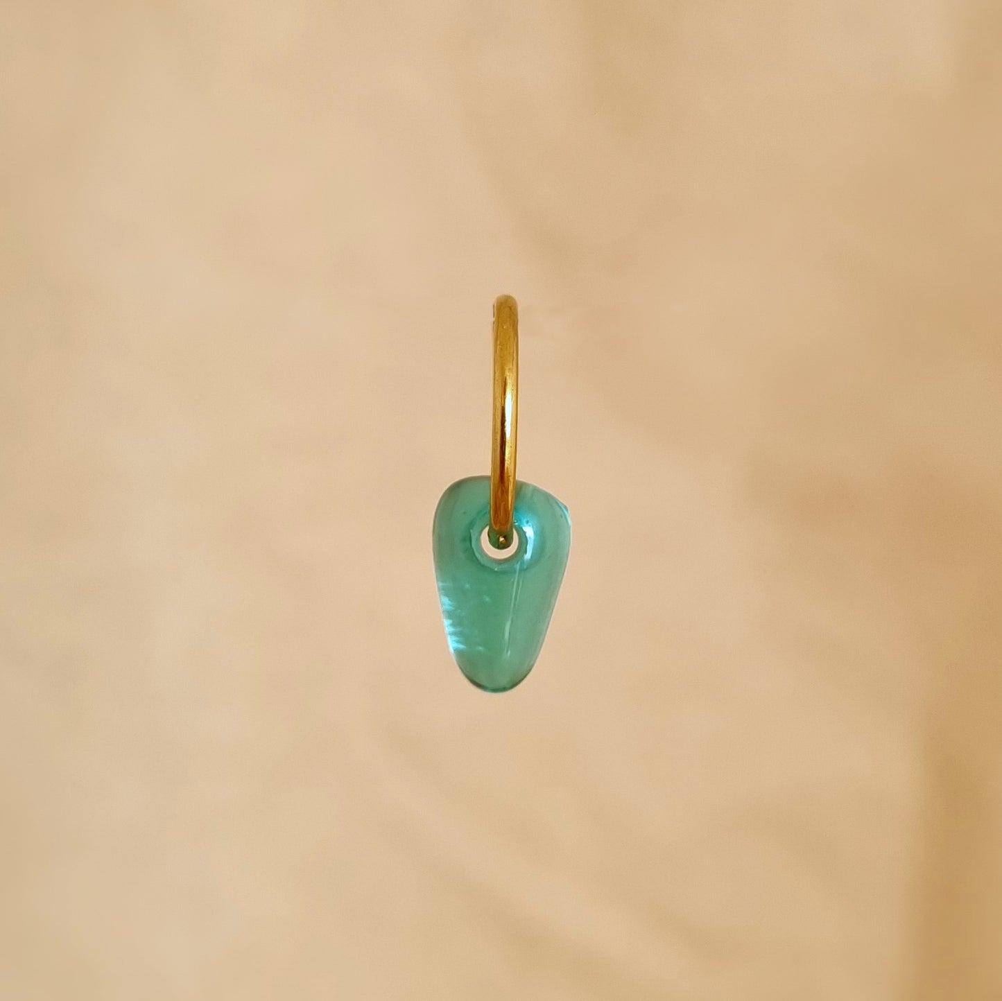 Glass Sleeper Earrings Pair