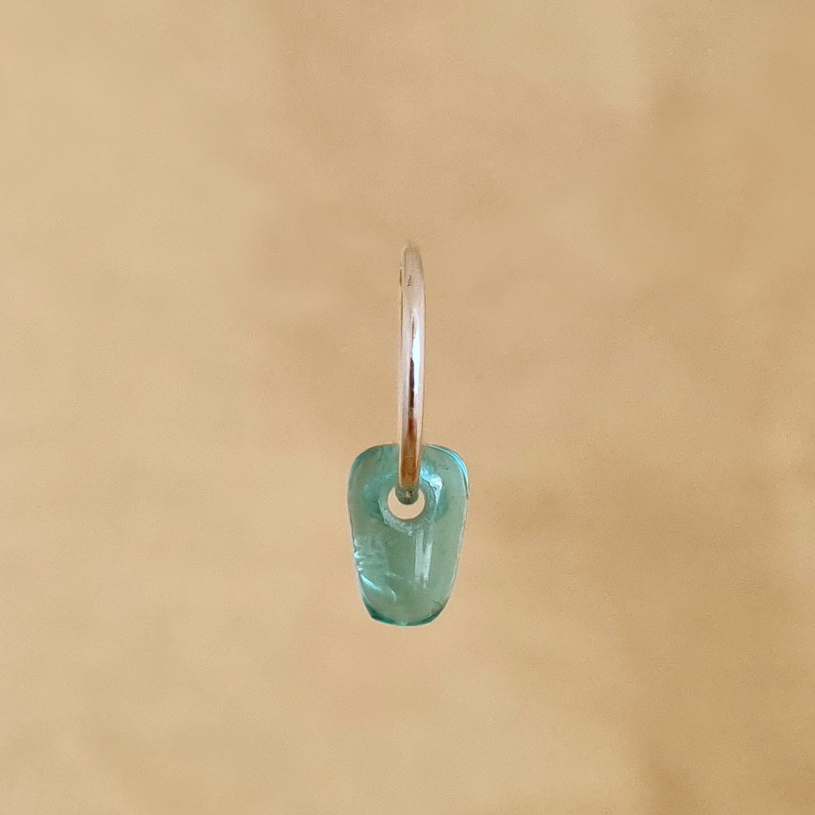 Glass Sleeper Earrings Pair