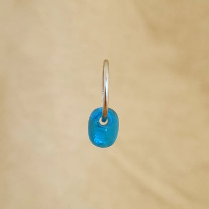 Glass Sleeper Earrings Pair