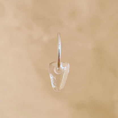 Glass Sleeper Earrings Pair