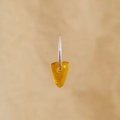 Glass Sleeper Earrings Pair