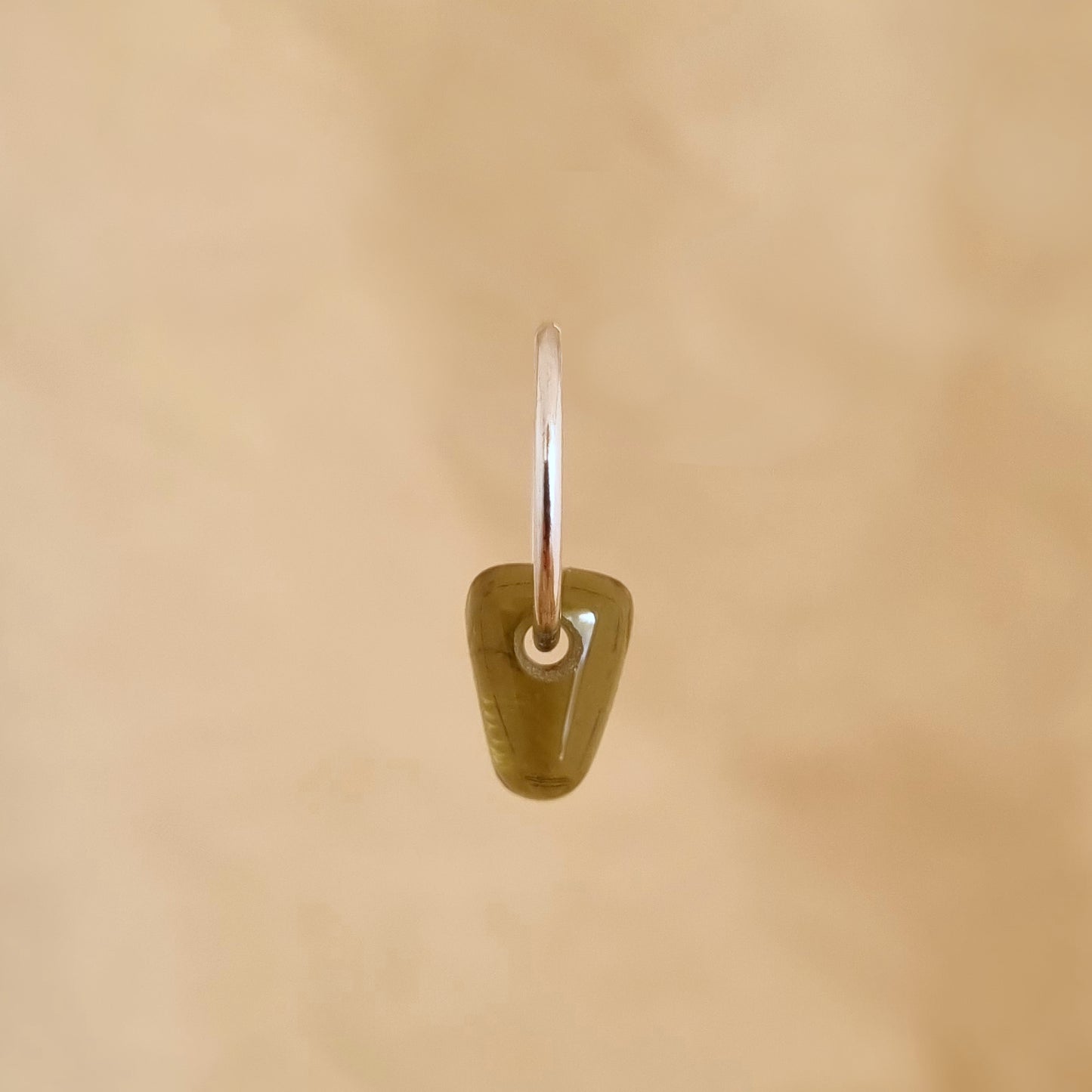 Glass Sleeper Earrings Pair