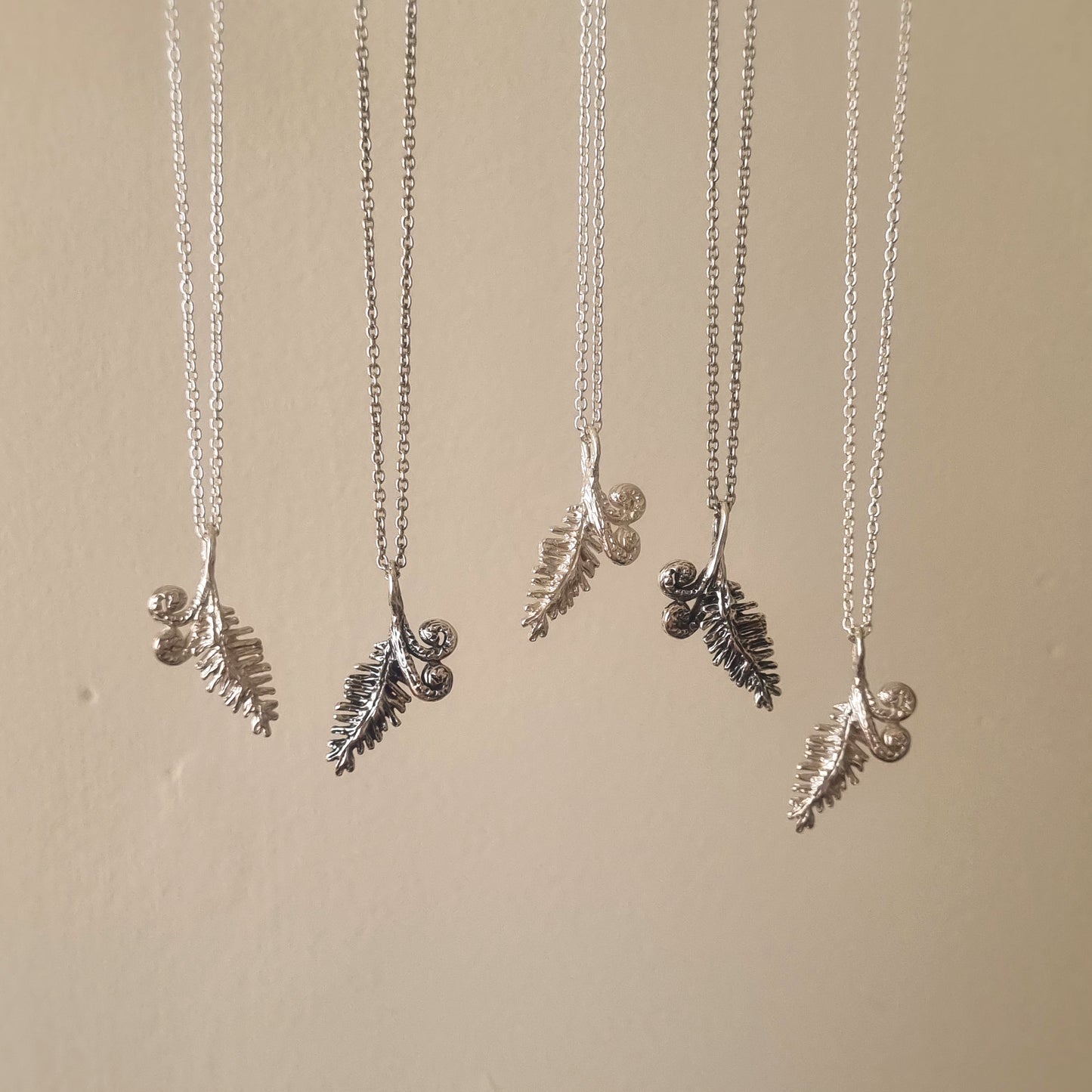 Unfurl- Koru Fern Necklace