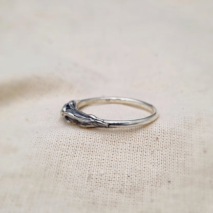 Ocean Current Ring - Sterling Silver