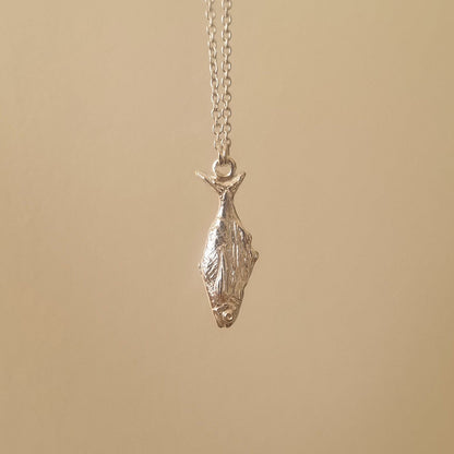 Koheru Fish Necklace — Sterling Silver