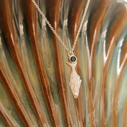 Emerald Koheru Necklace — Sterling Silver