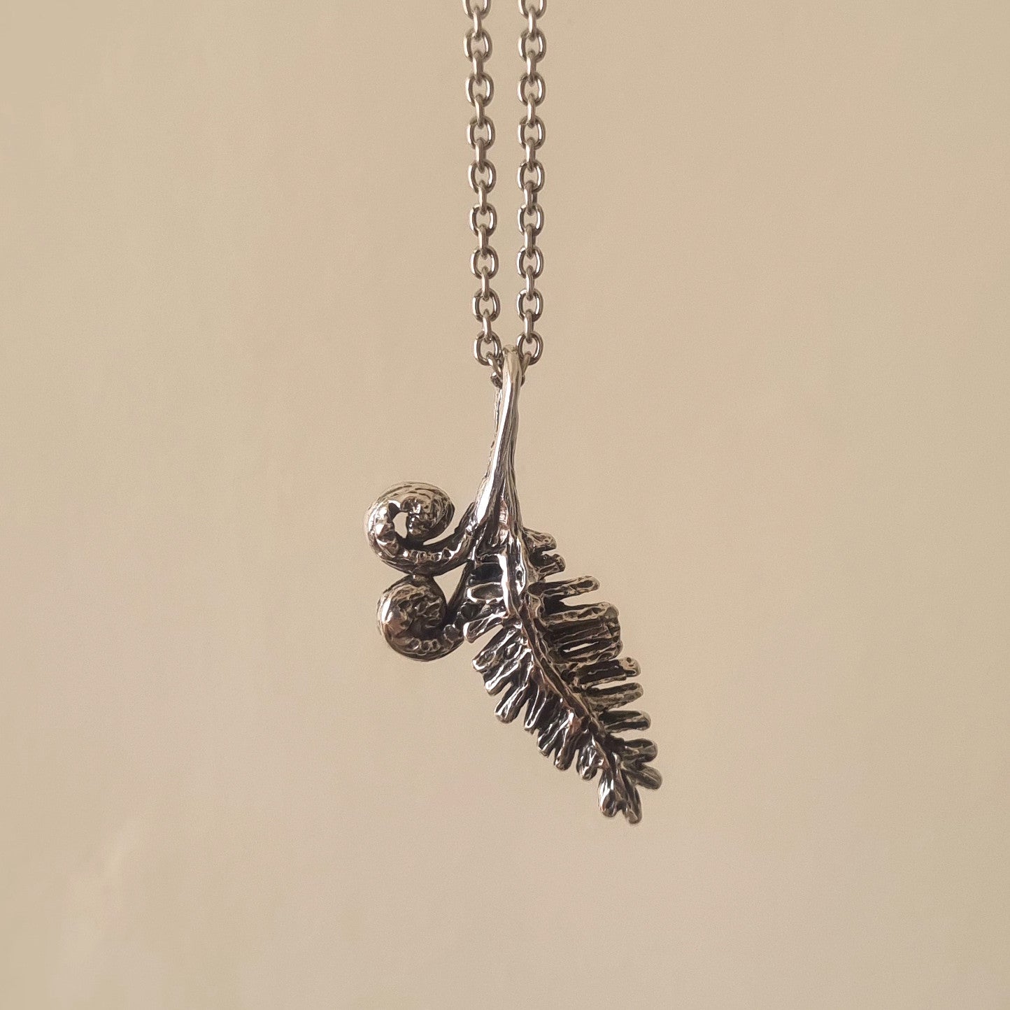 Unfurl- Koru Fern Necklace