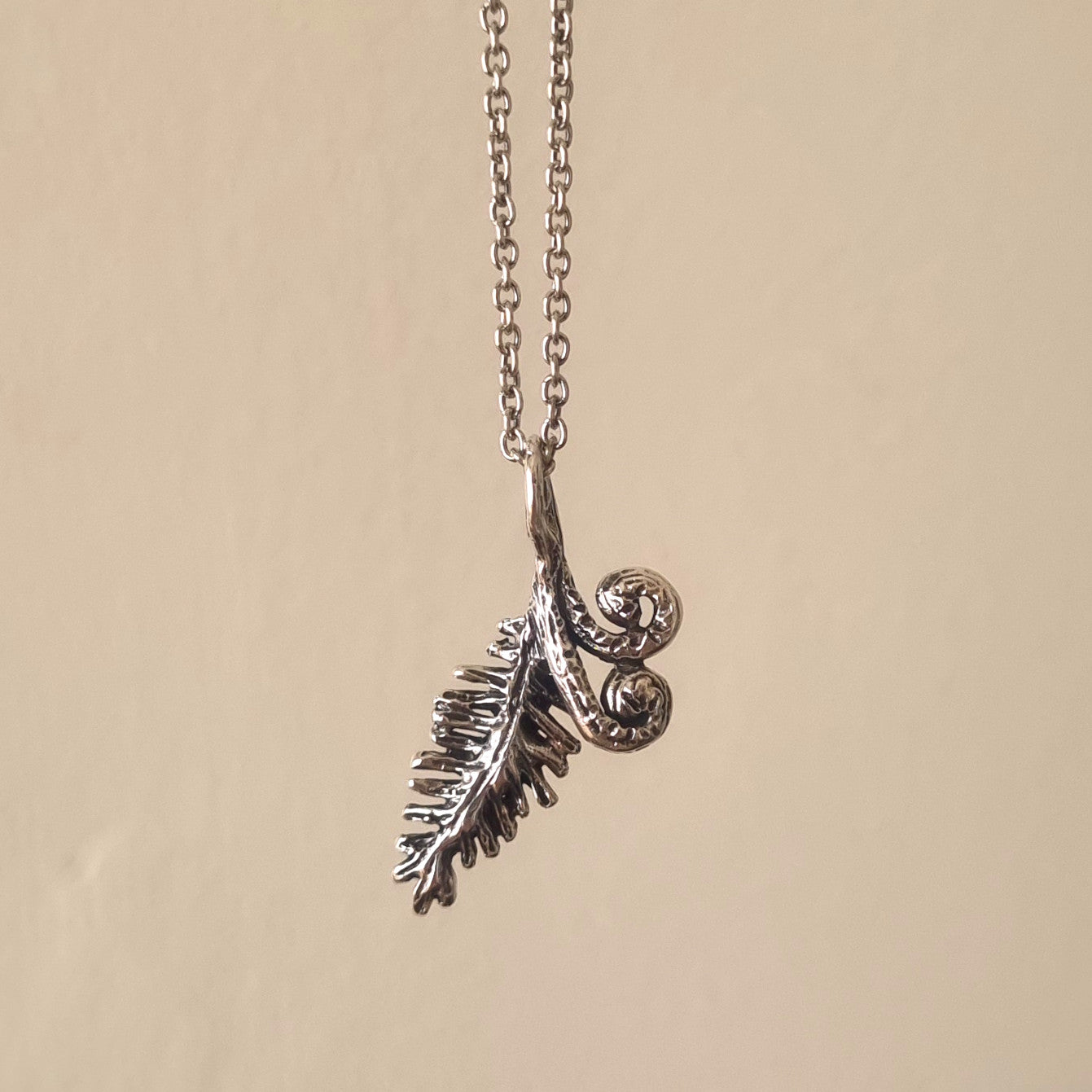 Unfurl- Koru Fern Necklace