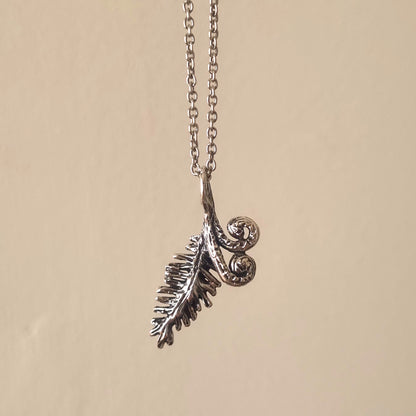 Unfurl- Koru Fern Necklace