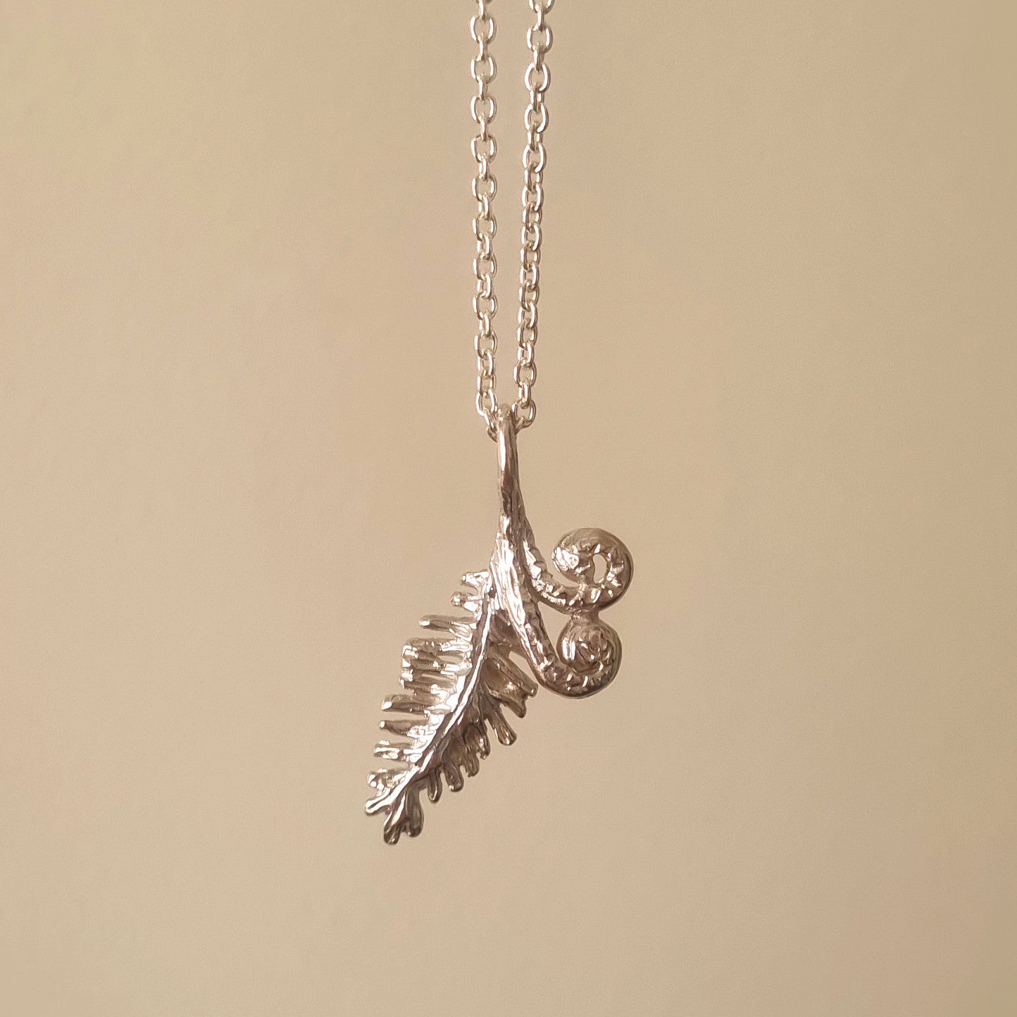 Unfurl- Koru Fern Necklace – Elizabeth French Jewellery